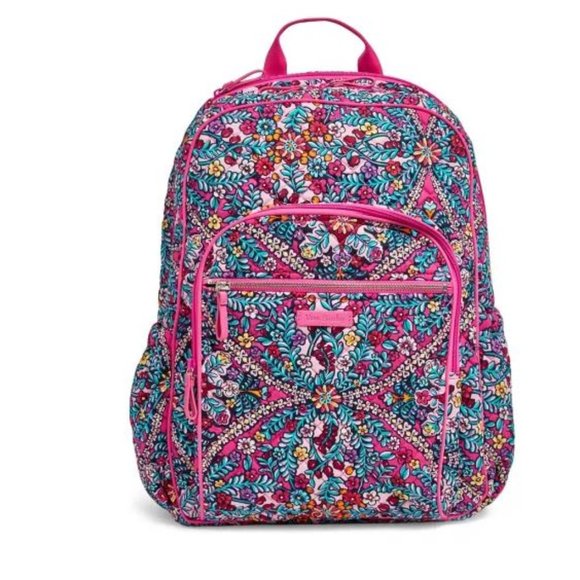 Vera Bradley Handbags - Vera Bradley Iconic Campus Backpack Kaleidescope